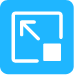 Image Enlarger Tool Icon